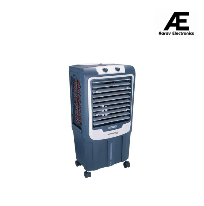 USHA Aerostyle Breeze 35 Air Cooler – 35L, 30cm Fan Blade, Powerful 10m Air Throw, Honeycomb Pads, Ice Chamber, Dust-Free Louvers