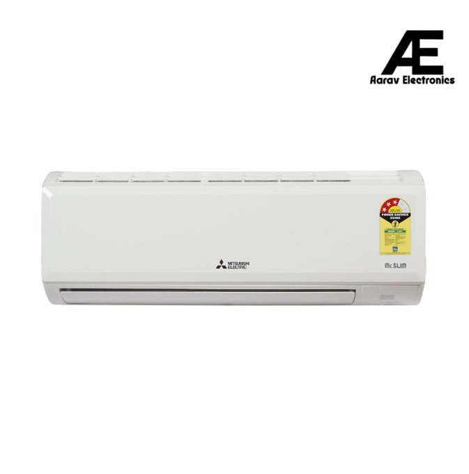 Mitsubishi Electric 1 Ton (3 Star) Split AC with 4 Way Swing | Wide & Long Airflow | Eco Cool | PM Filter | LCD Remote Control | Anti Rust