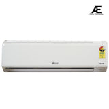 Mitsubishi 1.9 Ton 3 Star Fixed Speed Split AC with 4 Way Swing | Wide &amp; Long Airflow (MS-AGZ24VF,White)