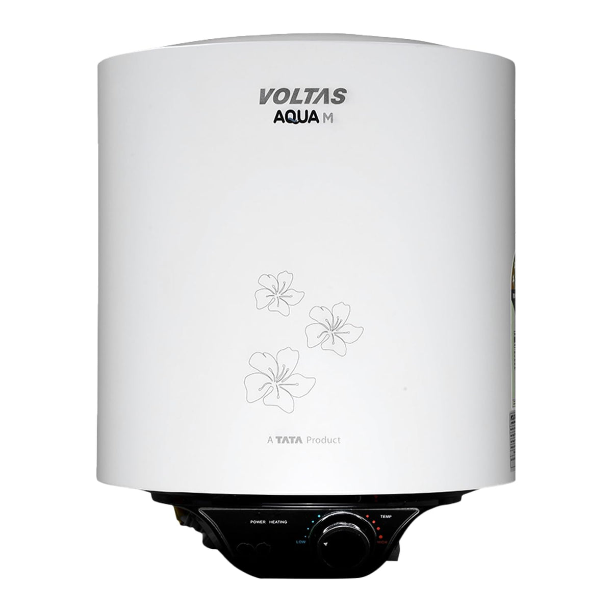 Voltas AquaM 15 L 5 Star Vertical Mounting 2000W Water Heater (Copper, 2023 Model, Aqua M 155VMBWT, White)