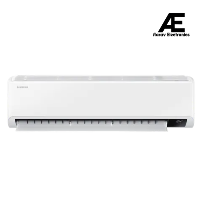 Samsung GEO 5-in-1 Convertible 1.5 Ton 5 Star Inverter Split AC with Anti-Bacterial Filter – Copper Condenser, BLDC Compressor, R32 – AR18BY5YAWKNNA (Open box / without box)