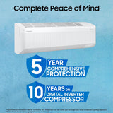 Samsung 1.5 Ton 3 Star Windfree AI Inverter Smart Split AC (WiFi, Energy Saving, Voice Control, Powerful Cooling, Copper, Digital Inverter, 4 Way swing, Convertible, BESPOKE AI AR60F19D1XWNNA)