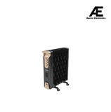 Crompton 11 Fin Insta Ferver wave Fin OFR (Oil Filled Radiator)|Room Heater|2900 W|3 Heat Settings &amp; PTC Fan Heater| Comfortable Breathing|360° Heating (Black)|2yrs warranty|Black &amp; Copper