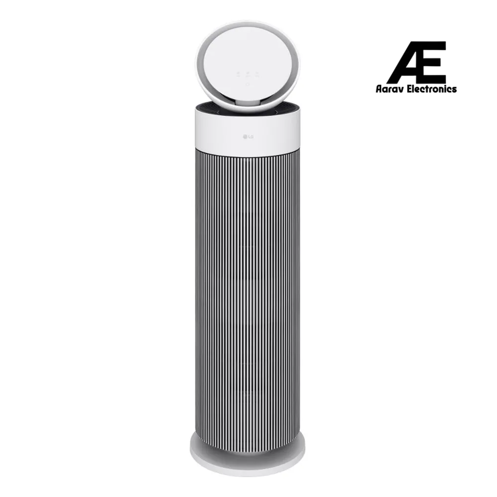 LG 360° Clean Air Purifier for Large Rooms (52.8m²) with HEPA Filter, UVnano Technology, BLDC Motor & Smart AQI Display