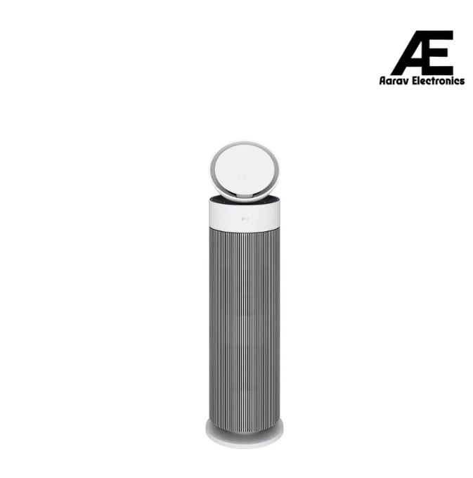 LG 360° Clean Air Purifier for Large Rooms (52.8m²) with HEPA Filter, UVnano Technology, BLDC Motor & Smart AQI Display