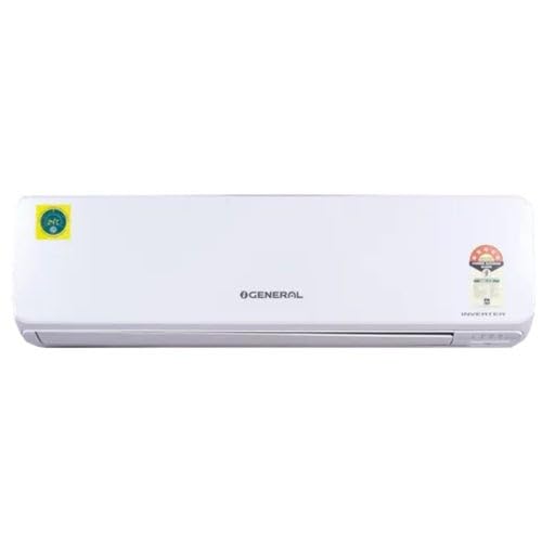 O-General 2 Ton 5 Star Inverter Split AC | Copper Condenser | PM 2.5 Filter | Ambient Cooling | R32 Refrigerant (ASGG24CGAA-B, White, 2025 Model)