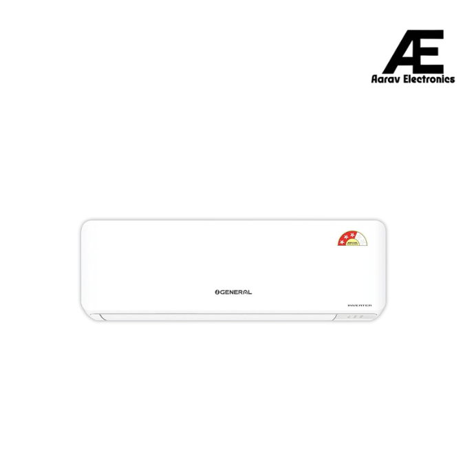 O General ASGG24CPWA-B 2 Ton 3 Star Inverter Split Air Conditioner with Hyper Tropical Twin Rotary Compressor, 4-Way Swing, 15m Long Airflow & Copper Condenser (2026 Model)