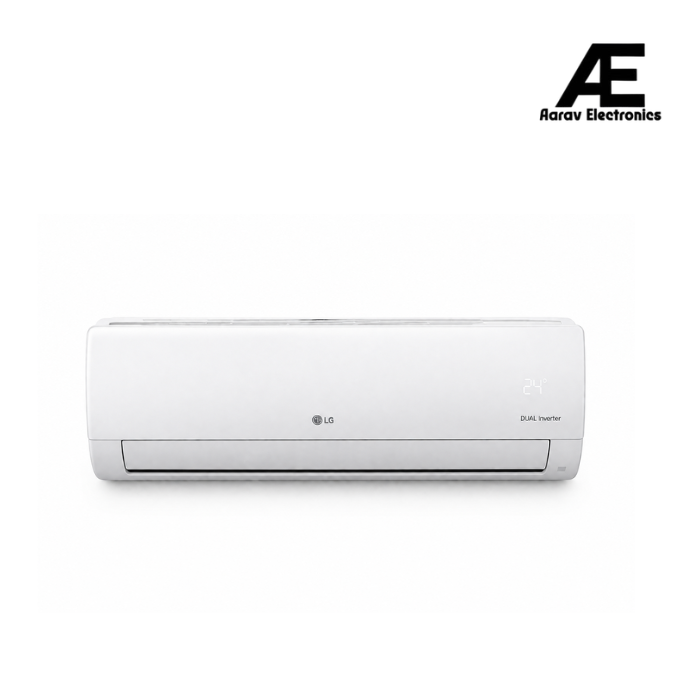 LG 1.5 Ton 3 Star DUAL Inverter Split AC (ASNQ19HNXE) | AI Convertible 6-in-1 Cooling | 4-Way Swing | HD Anti-Virus Filter | White