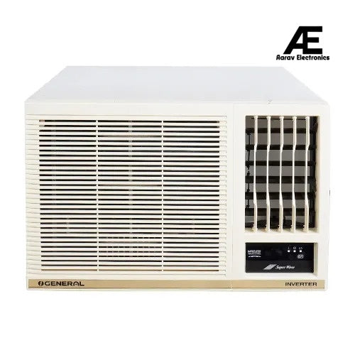 OGeneral CHA Series Window 1.5 Ton 4 Star Inverter AC | Super Wave Technology | Power Saver Compressor | 4-Way Air Distributor (AXGB18CHAA-B)