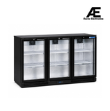 Blue Star 3 Door Back Bar Chiller BC350A | Back Bar Storage, 3 Door Design, Model BC350A, Commercial Chiller, Bar Use