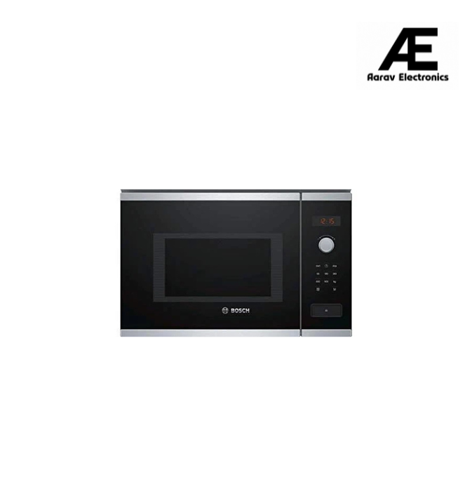 Bosch Series 4 BEL550MS0I Stainless Steel Microwave Oven (Black)
