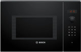 Bosch 25 Litre Series 6 Built-In Microwave Oven Stainless Steel Microwave Oven (BEL553MB0I,Black)