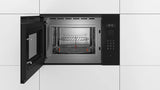 Bosch 25 Litre Series 6 Built-In Microwave Oven Stainless Steel Microwave Oven (BEL554MB0I,Black) (Series 6)