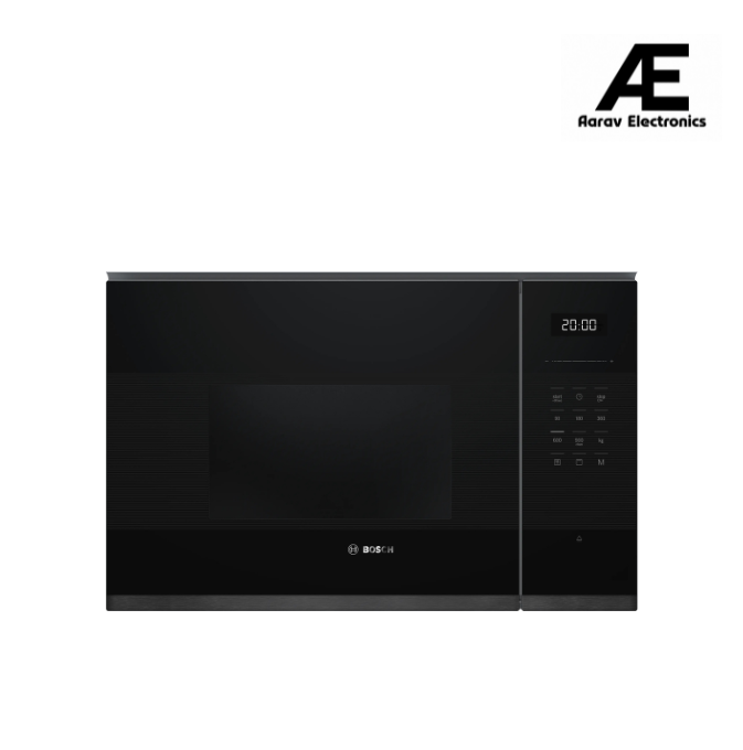 Bosch Series 6 BEL554MH2I Built-In Microwave with Grill, 25L, 900W, Quartz Grill, Touch Control