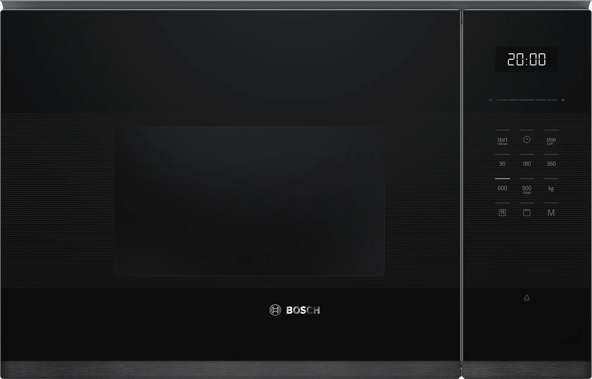 Bosch Series 6 BEL554MH2I Built-In Microwave with Grill, 25L, 900W, Quartz Grill, Touch Control