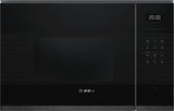 Bosch Series 6 BEL554MH2I Built-In Microwave with Grill, 25L, 900W, Quartz Grill, Touch Control
