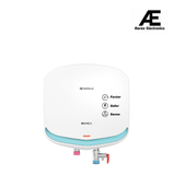 Havells Bianca 3 Litre Instant Water Heater(Geyser)| Bi Color LED IndicatorGlass Coated Anti-Rust Tank|Heavy Duty 3 Pin moulded Plug Top|Warranty: 5 Year on Inner Tank &amp; 3 Year on element (White Blue)