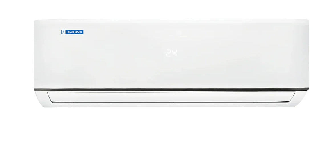 Blue Star IB312DXU 1 Ton 3 Star Inverter Split Air Conditioner | 5-in-1 Convertible Cooling | Copper Condenser | Turbo Cool | White