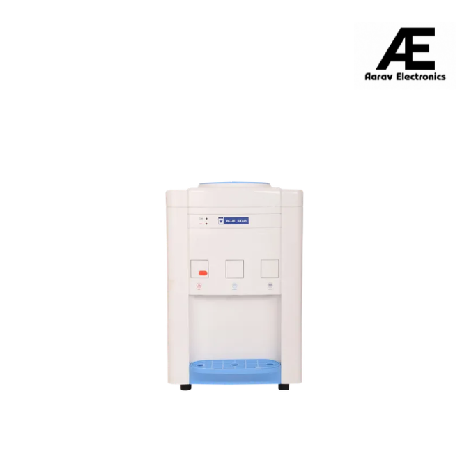 Blue Star BWD3TTGA Top Load Water Dispenser, Hot, Cold & Normal Water, 3 Taps with Storage Cabinet