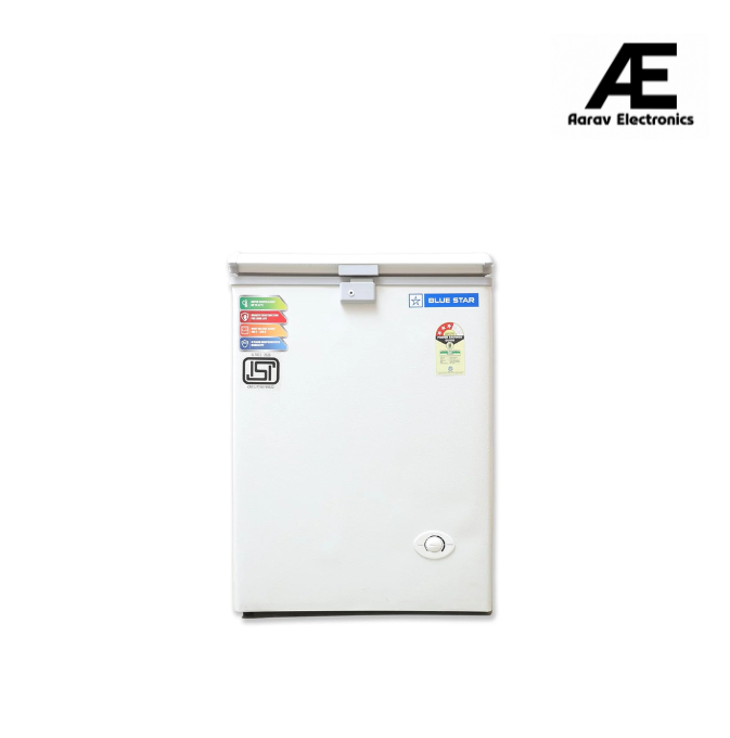 Blue Star CF3-130NEYW 130 Liter Single Door Deep Freezer (108 Liter, White, 3-star)