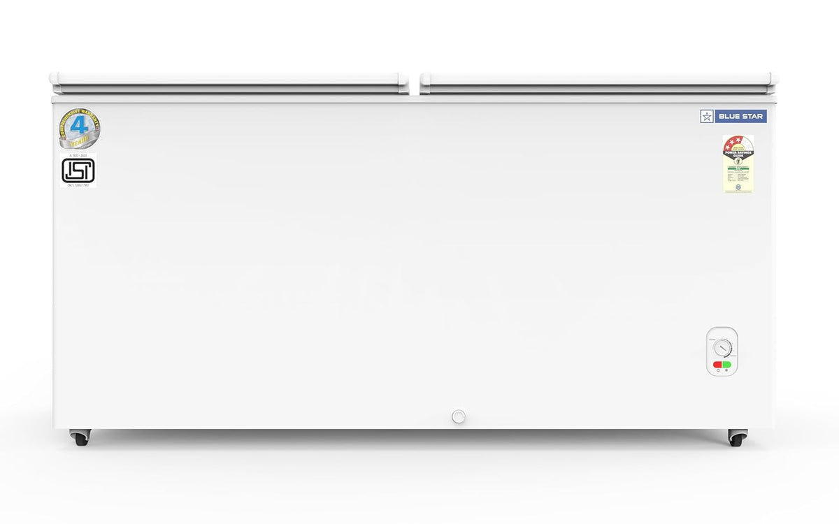 Blue Star CF3-300MPW Chest Type - Hard Top Freezer, 301 litres, White