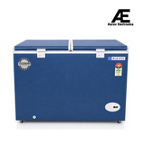 Blue Star 310 L 5 Star Double Door Deep Freezer, Hard Top, Static Cooling, R290 Refrigerant, (Blue, CF5-330NEYW-BL)