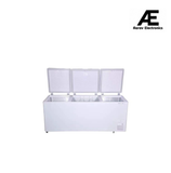 Voltas 600TD CF/CF600TA4 Metal Top Plastic Top Triple Door Chest Freezer, GREY (557L Gross, 508L Net)