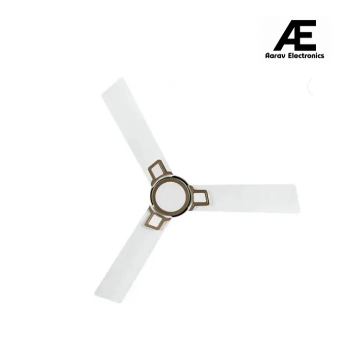 USHA CEILING FAN PHI PLUS 1200 mm 3 Blade Ceiling Fan  (White | Pack of 1)