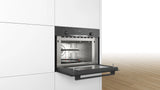 Built-in microwave oven with hot air 60 x 45 cm Black CMA585MB0I