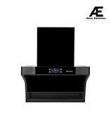 Faber 75 cm 1500 m³/hr angular Kitchen Chimney (HOOD COSMIC FL HC BK 75, Filterless technology, Touch Control, Black)