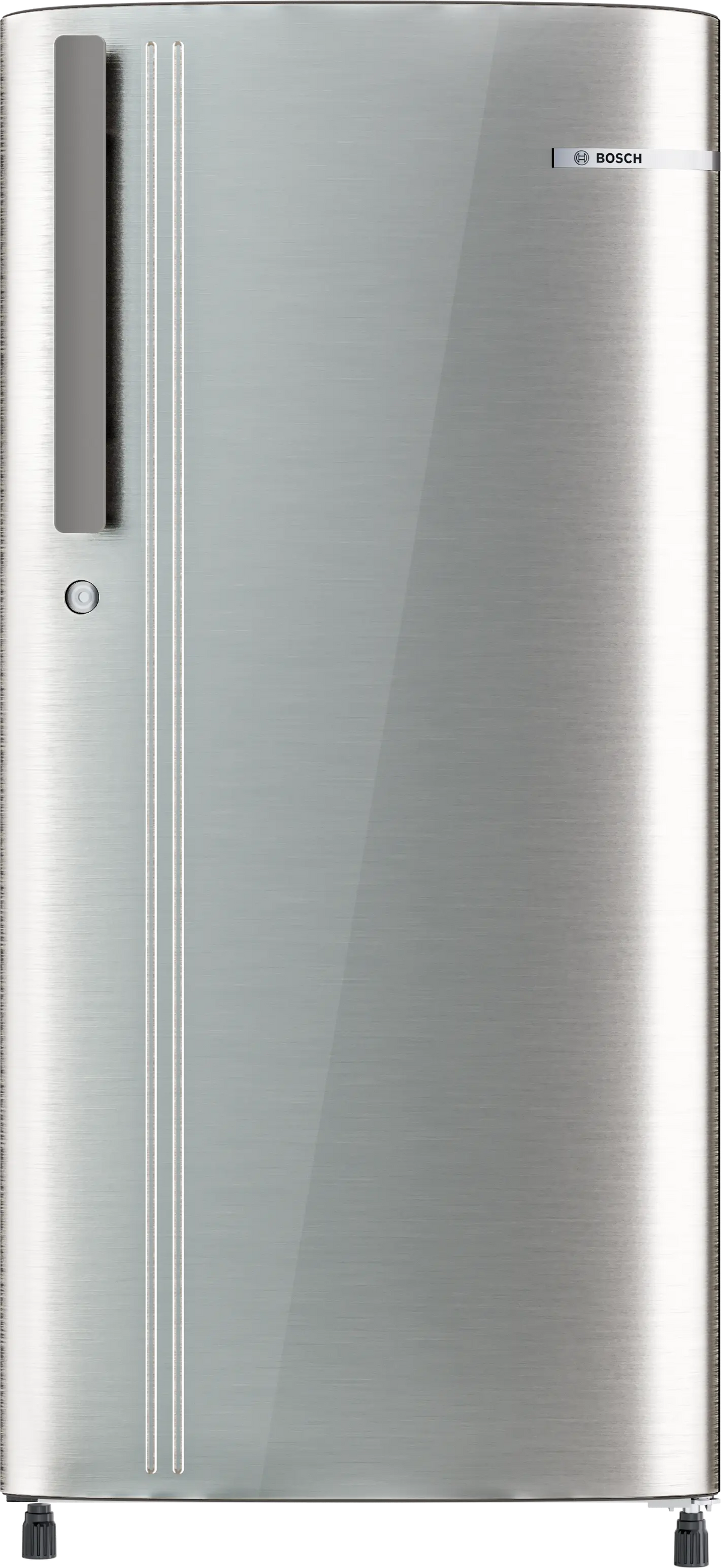 Bosch COT18S41EI 183L Single Door Refrigerator, Direct Cool, VitaFresh Technology, Inverter Compressor, Fast Ice Making, Toughened Glass Shelves, LED Lighting (Silver Finish)