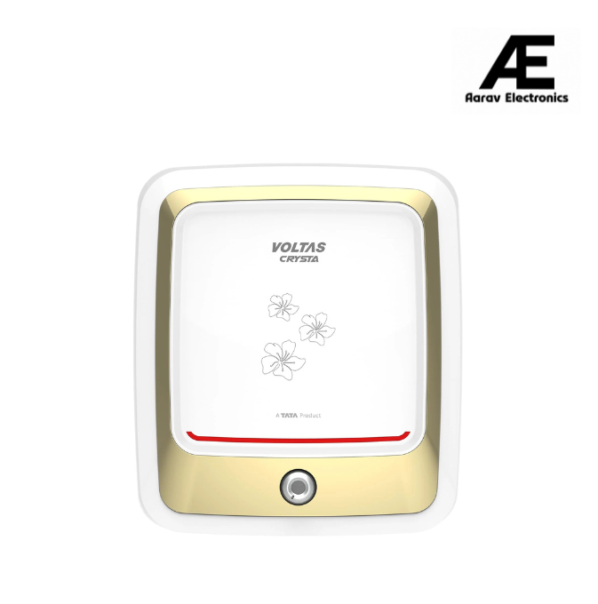 Voltas Crysta 15 L 5 Star Vertical Mounting 2000W Water Heater (Copper, 2023 Model, Crysta 155SPBWT, White)