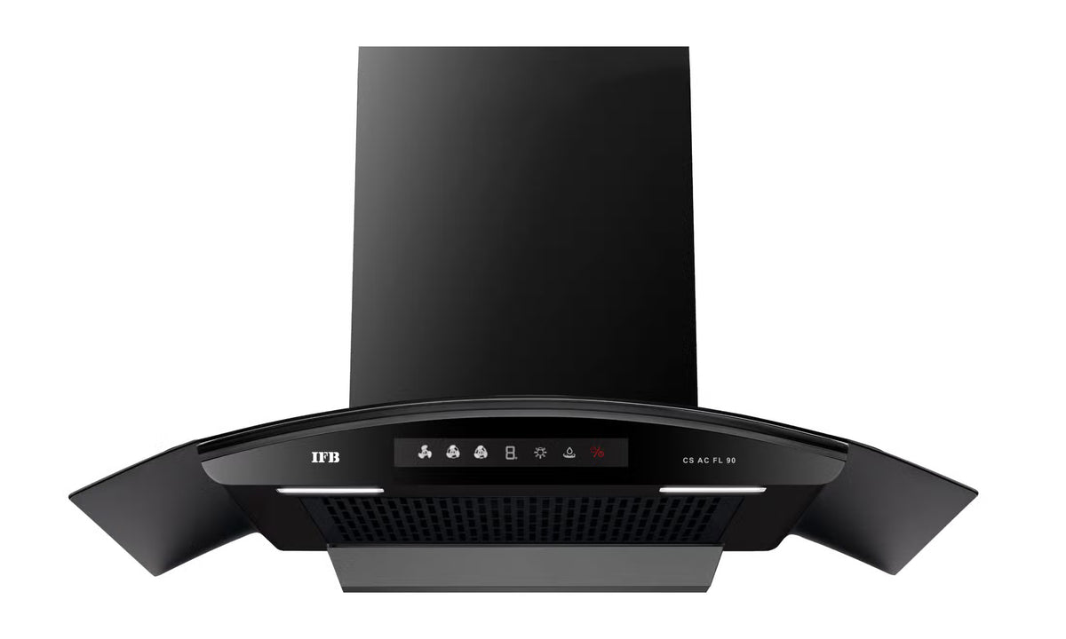 IFB 90 cm Wall Mounting Chimney with 3 Speed Motor ,CS AC FL 90