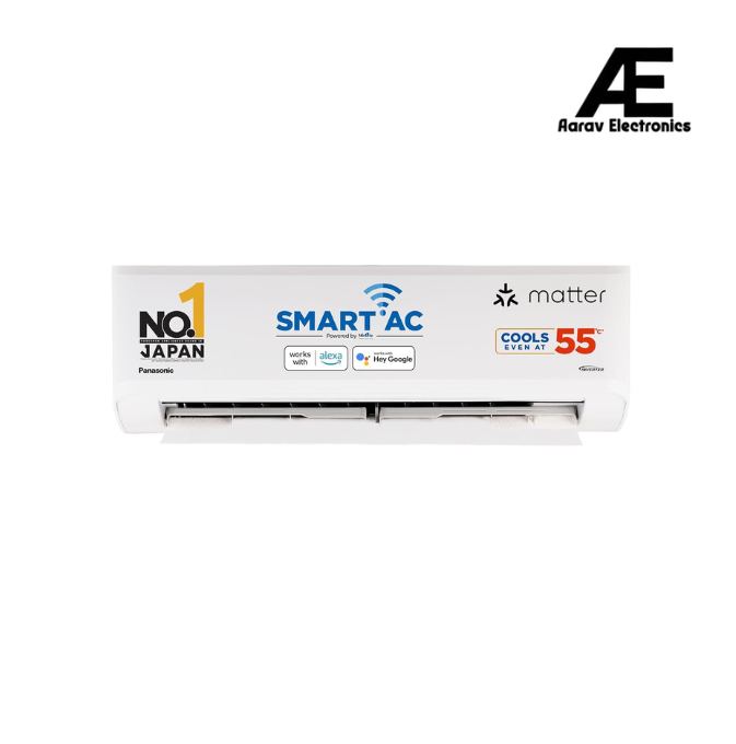 Panasonic EU 7 in 1 Convertible 1.5 Ton 3 Star Inverter Split Smart AC with Voice Assistant (Copper Condenser, CS/CU-EU18BKY3XFM)