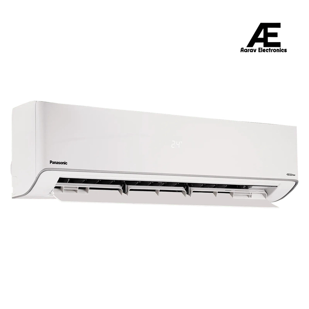 Panasonic EU 8-in-1 Convertible 1.5 Ton 5 Star Inverter Split Smart AC (100% Copper Condenser,CS/CU-EU18CKY5XFM) MirAie+Matter,Dustbustor Tech,55°C Tested,PM0.1 Filter,4-Way Swing,EcoTough Outdoor