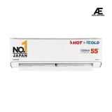 Panasonic 1.5 Ton 3 Star Hot &amp; Cold Inverter Split AC (Higher Airflow, -7~55 Deg. C Operation, Copper Condenser, 7in1 Convertible, 2-Way Swing, PM 0.1 Filter, CS/CU-EZ18BKYF, White)