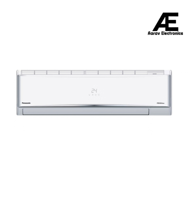 Panasonic 1.5 Ton 3 Star Inverter Split AC with 8-in-1 Convertible Cooling, Powerful Mode, Copper Condenser, R32 Refrigerant & High Airflow – CS/CU-RU18CKY-1