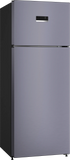 Bosch CTC35U11AI 334L Double Door Refrigerator, Frost Free, VitaFresh Technology, Multi Airflow System, Inverter Compressor, LED Lighting, Toughened Glass Shelves (Dark Finish)