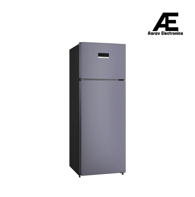 Bosch Series 4 264 L Frost Free Double Door Refrigerator Dark Lake - CTN29U11VI