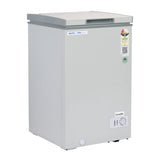 VOLTAS 97 L Single Door White and Grey Hard Top Deep Freezer, CVF136SB2-A-G2