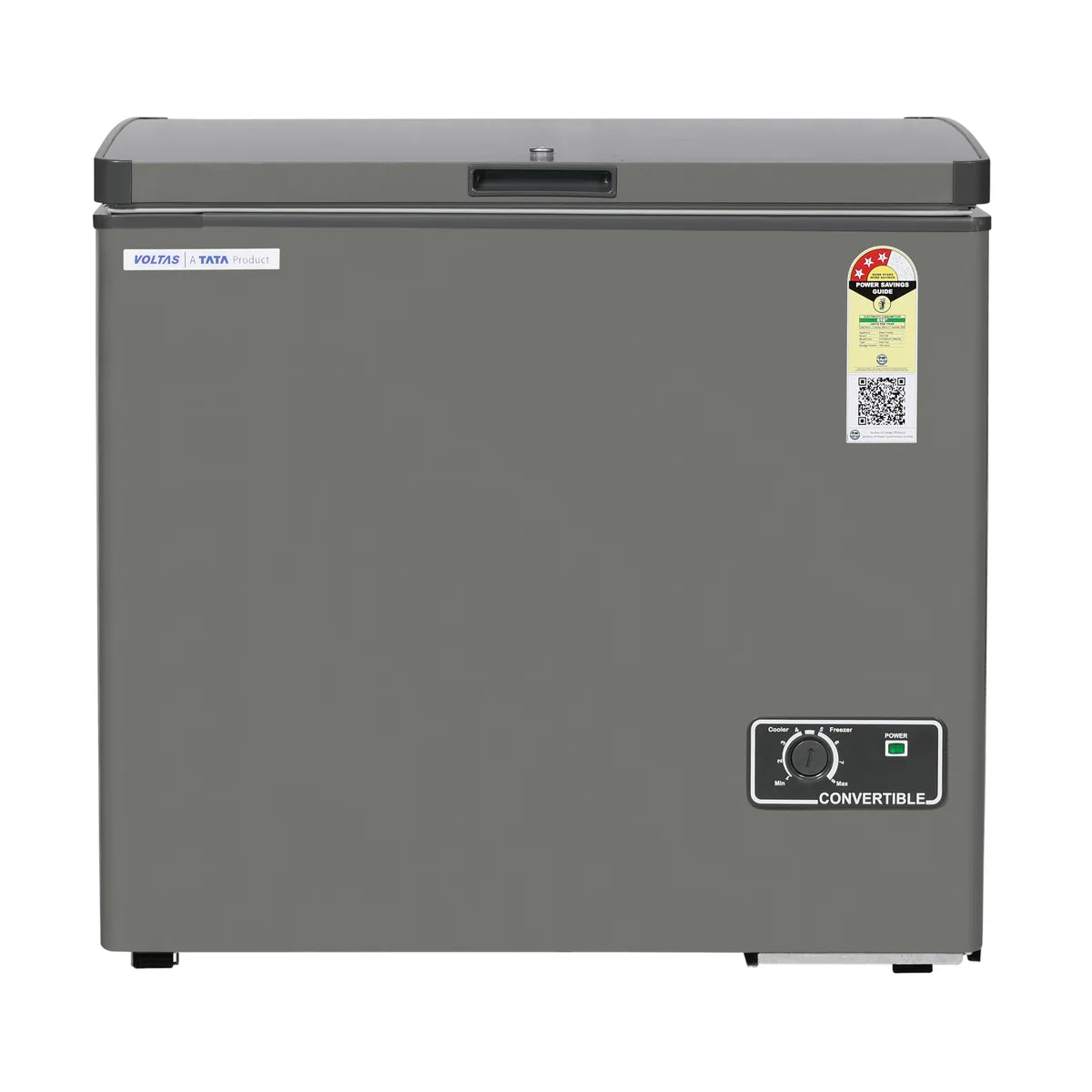 Voltas Hard Top Convertible Freezers - Double Door 190 Liters, 3 Star CVF250SA3-P-GW(5211775)