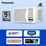 Panasonic 1.5 Ton 4 Star Fixed Speed Window AC (Powerful Mode, Copper Condenser, PM 0.1 Filter, CW-XN184BM, White)