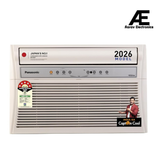 Panasonic 1.5 Ton 5 Star Inverter Premium Window AC (8in1 Convertible, Top Throw Airflow, Copper Condenser, 50°C Oper., 4-Way, PM0.1 Filter, ECO Mode, Powerful Mode, CW-XU185CGT, White)