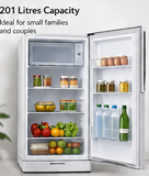 LG GLD2136ZHWG 201L 3 Star Direct Cool Single Door Refrigerator | Smart Inverter Compressor | Base Stand Drawer | White Glory
