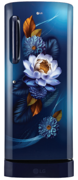 LG 224 L 3 Star Direct-Cool Inverter Single Door Refrigerator (GL-D241ABWD, Base stand with drawer)