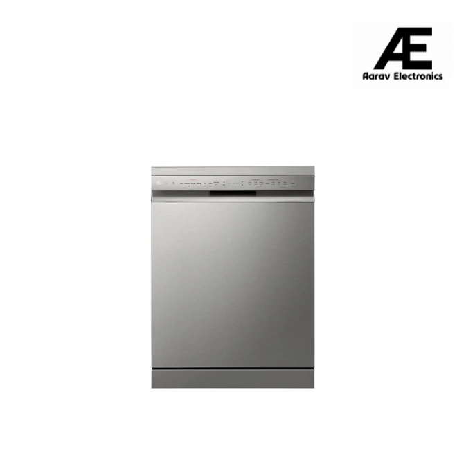 LG 14 Place Setting Freestanding Dishwasher (TrueSteam, DFB532FP, Silver)