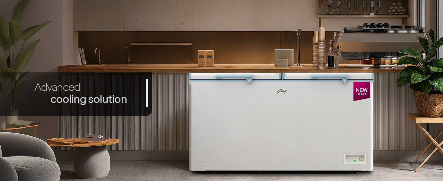 Godrej 505 L Double Door Convertible Deep Freezer (DH ESNCH 525E