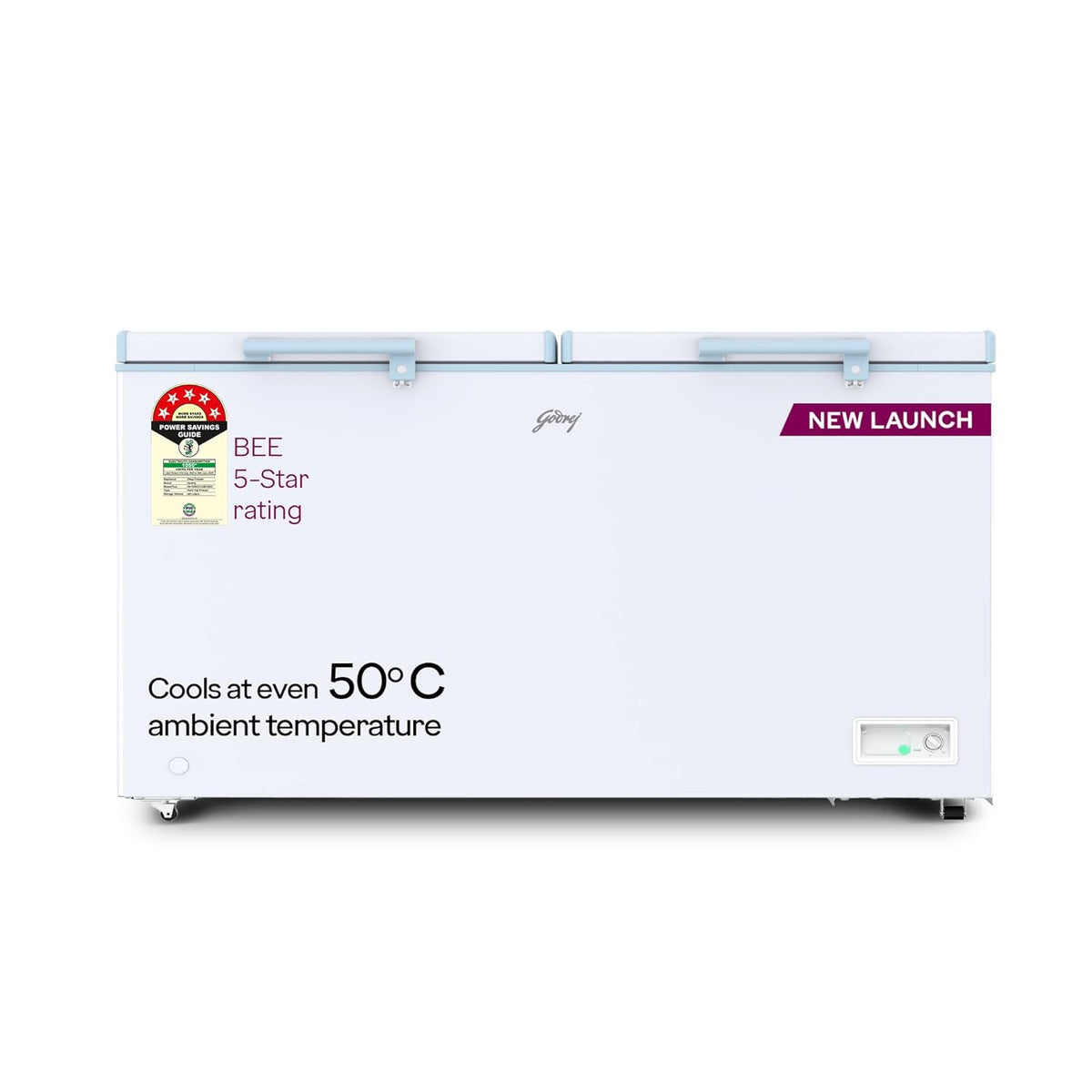 Godrej 505 L Double Door Convertible Deep Freezer (DH ESNCH 525E