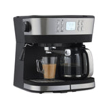 Morphy Richards DuoPresso 2-in-1 Coffee Maker|Drip &amp; Espresso| 15 bar Pressure| Digital Display|Removable Drip Tray| Upto 10 cups* of Coffee| Keep Warm Tray| 2-Yr Warranty by Brand|Black