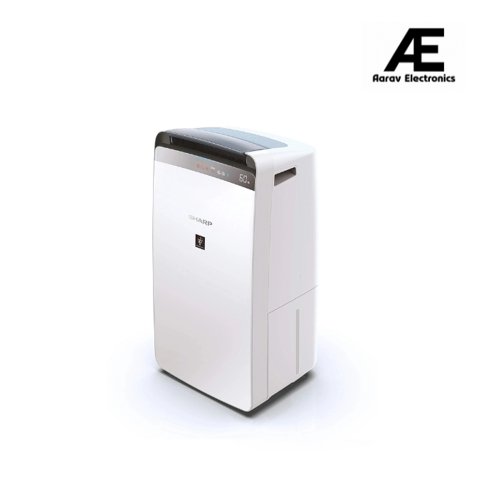 SHARP dehumidifier with Air Purifier I Plasmacluster Tech fight against Mold, Fungus, VOCs I Absorb Moisture I Clothe Dryer I HEPA+Carbon+Pre-Filter I Area Covers 550 ft² I Drain 20L/day I DW-J20FM-W